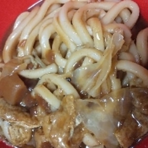 カレー鍋の残りで♬超おいしい｢和風カレーうどん｣